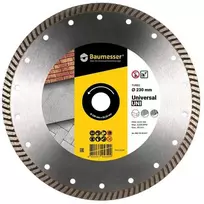 230MM BAUMESSER TURBO UNIVERSAL UNI Deimantinis diskas