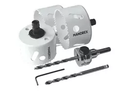 Elektrikams 68mm gręžimo karūna Bi-Metal M42 , HEX 8.5 laikiklis, HSS centr. grąžtas, Mandrex