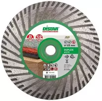 125MM DISTAR TURBO DUPLEX GRANITE Akmens pjovimo ir šlifavimo diskas su flanšu (M14)