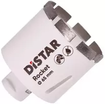 Distar ROCKET karūnėlės plytelėms, granitui, 20mm, 35mm, 45mm, 50mm, 55mm, 65mm, 68mm M14 jungtis, Karūnėlės skersmuo: 55 mm