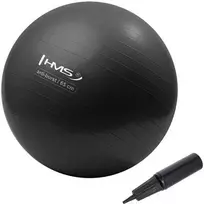 YB02 65 cm ANTISPRŪGIMAS Juodas HMS GIMNASTINIS KAMUOLIS