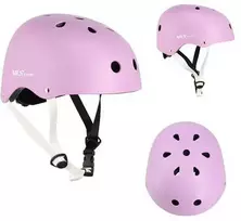 MTW001 PURPULINIS DYDIS. L(58-61CM) NILS EXTREME šalmas