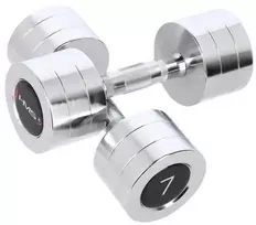 CHD07 CHROME Hanteliai (2 vnt.) HMS