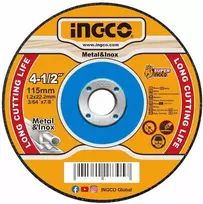 Ingco MCD121155 metalo pjovimo diskas, 115 x 1,2 x 22,2 mm, 10 vnt. rinkinys