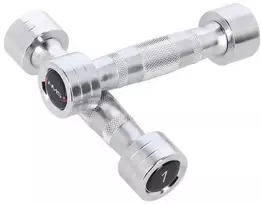 CHD01 CHROME Hanteliai (2 vnt.) HMS