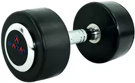 Gumuotas hantelis 22,5kg SPARTAN