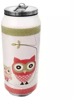 Terminis puodelis, termosas, pelėdos buteliukas, CAN, 400 ml