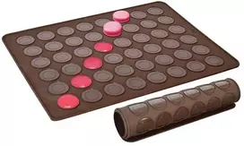 Silikoninis kilimėlis, macaron kepimo skarda macaroons