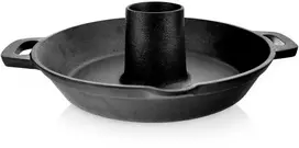 LITINA ketaus keptuvė su vištienos stovu, 28 cm