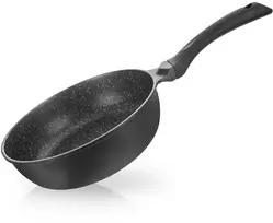 Granito keptuvė, gili, aukšta, GRANDE, 28 cm