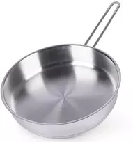 Plieninė keptuvė 18/10, nerūdijančio plieno PREMIUM, dujų indukcija, 26 cm