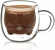 Terminis stiklas su dviguba sienele KOTEK 270 ml