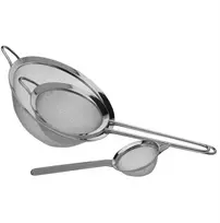 Virtuvinis koštuvas, kiaurasamtis, 8+14+20 cm, plieno