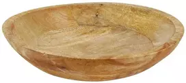 Medinis vaisių dubuo indams serviruoti, 30x6,5 cm