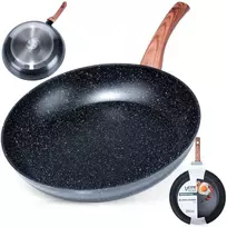 Granito indukcinė keptuvė, neprideganti, tvirta, patvari VILDE 32 cm