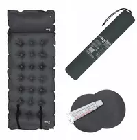 NC4018 SELF-INFLATING MAT DARK Pilkas NILS CAMP