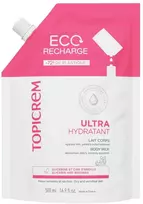Topicrem UH ultra moisturizing pienelis kūnui refill 500 ml