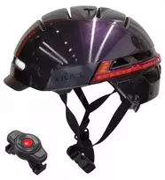 Livall Neo Smart Bluetooth City Helmet LED/SOS, violetinė, L dydis (BH51M)