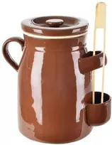 Stiklainis indelis agurkams raugti, 2,5 l