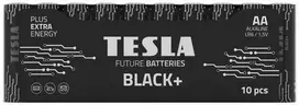 TESLA alkaline battery R6 (AA) Juodas+ [10x72] 10 pcs