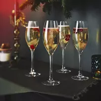 4 šampano taurių rinkinys Grand Chais 240 ml LUMINARC
