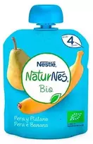Nestlé Naturnes Bio Pear Banana 90g tyrelė