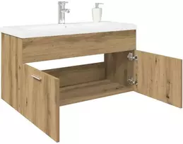 kriauklės spintelė su įmontuotu baseinu Artisan Oak