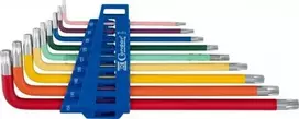 Šešiakampių raktų rinkinys Condor Werkzeug C1121/9; T10-T50; 9 vnt.