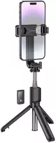 Borofone Asmenukių lazda BY11 Happy bluetooth su tripod and nuotoliniu valdymu juodos spalvos