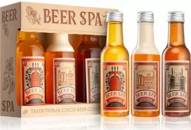 Bohemia Gifts Bohemian Gifts Alaus SPA dovanų rinkinys – dušo želė, šampūnas, vonios putos