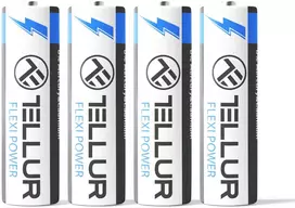 Tellur Flexi Power battery, Super Alkaline, AA LR6, 1.5V, 4 pcs/set