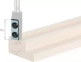 Frezos peilių komplektas Festool HW-WP 25x5,5x1,1 (4x)