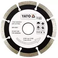 Toya Sa Poland Deimantinis segmentinis pjovimo diskas | 115 mm (YT-6002)