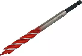 Toya Sa Poland Spiralinis grąžtas medžiui | su hex (1/4") galu | 12 mm (YT-44681)