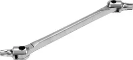 Toya Sa Poland Raktas šarnyrinis dvipusis | T-Star (Torx) T55XT60 (YT-05315)