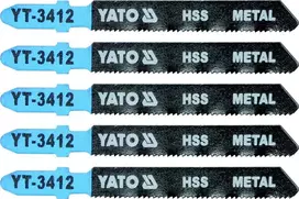 Yato Toya Sa Poland Pjūkliukai siaurapjūkliui 5vnt, 21 TPI / 1.2mm (metalui) (YT-3412)