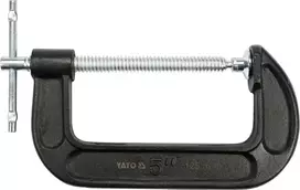Toya Sa Poland Spaustuvas su varžtu "C" tipo 5", 125 mm (YT-64254)
