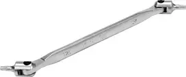 Toya Sa Poland Raktas šarnyrinis dvipusis | T-Star (Torx) T25XT27 (YT-05312)
