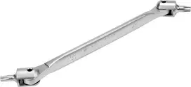 Toya Sa Poland Raktas šarnyrinis dvipusis | T-Star (Torx) T30XT40 (YT-05313)