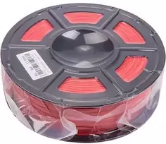 EXD 3D spausdinimo plastikas ABS, 1.75mm, 1kg, raudonas