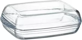 Orkaitei atsparus indas su dangčiu 5,2 l Slow Cook stačiakampis PYREX