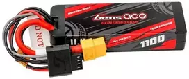 Lipo Gens ace G-Tech 1100mAh 11.1V 3S1P 60C GRP-76 kietojo korpuso baterija su XT60 kištuku