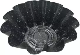 Kepimo forma tortui, metalinė, su nelimpančia danga, juoda, 23,5 cm skersmens, Klausberg, kb-7837