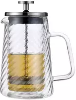 Zaparzacz Stūmoklinis kavos/arbatos virimo aparatas, stiklinis, 0,60 l, Klausberg, kb-7763