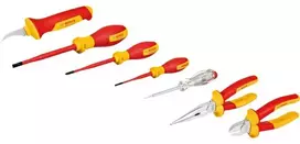 7 dalių replių, atsuktuvų ir peilio rinkinys BOSCH VDE