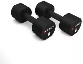 HPT06 2 x 6 KG POLIURETANO TPU HMS Hanteliai
