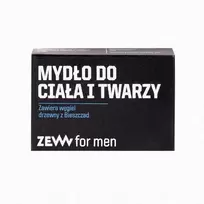 Zew For Men Kūno ir veido muilas su medžio anglimi iš Bieszczady kalnų 85ml