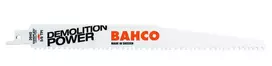 Bahco Tiesinio pjūklo geležtės Sandflex Bi-Metal 228mm*1,6mm DSL 5/8TPI, medžiui ir metalui su vinimis 10vnt
