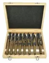 Geko grąžtų rinkinys 8 vnt. METALO IR MEDIENOS GRĄŽTAS HSS(10) G38115 GEKO