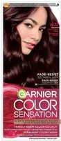 GARNIER Color Sensation Dažantis kremas Nr. 4.12 - Švytintis ruda 1 pak.